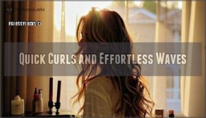 quick curls and effortless waves