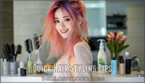 quick hair styling tips