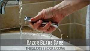 razor blade care