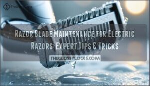 razor blade maintenance for electric razors