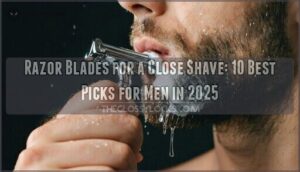 razor blades for a close shave