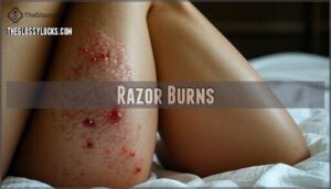 razor burns
