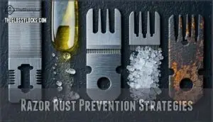 razor rust prevention strategies