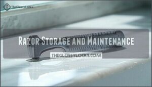 razor storage and maintenance