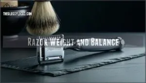 razor weight and balance