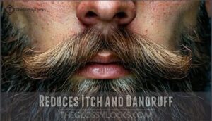 reduces itch and dandruff