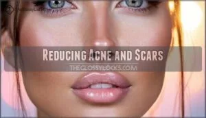 reducing acne and scars