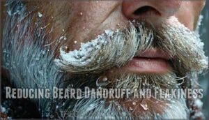 reducing beard dandruff and flakiness