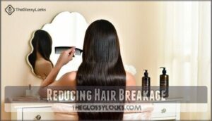 reducing hair breakage