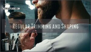 regular trimming and shaping