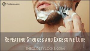 repeating strokes and excessive lube