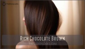 rich chocolate brown