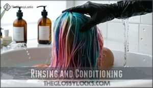 rinsing and conditioning