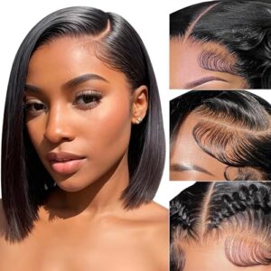 RMOARIWR Bob Wig Human Hair B0F47XDDXS