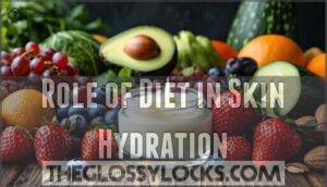 role of diet in skin hydration