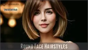 round face hairstyles