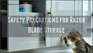 safety precautions for razor blade storage safety precautions for razor blade storage