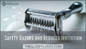 safety razors and reduced irritation
