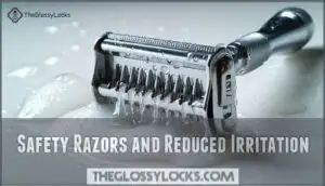 safety razors and reduced irritation