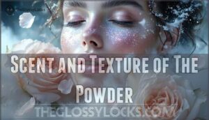 scent and texture of the powder