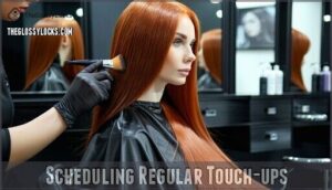scheduling regular touch-ups