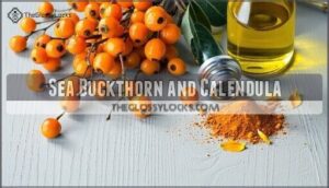 sea buckthorn and calendula