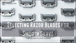 selecting razor blades for smooth shave