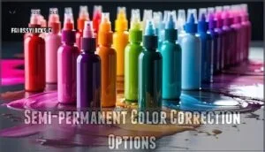 semi-permanent color correction options