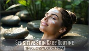 sensitive skin care routine