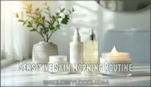 sensitive skin morning routine