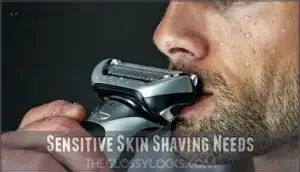 sensitive skin shaving needs