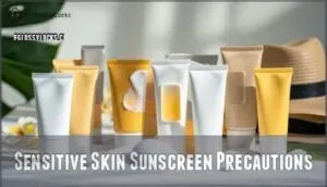 sensitive skin sunscreen precautions sensitive skin sunscreen precautions
