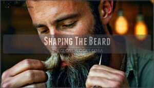 shaping the beard