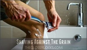 shaving against the grain