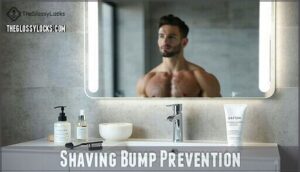 shaving bump prevention