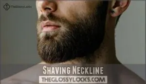 shaving neckline shaving neckline