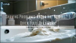 shaving problems razor not gliding