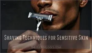 shaving techniques for sensitive skin