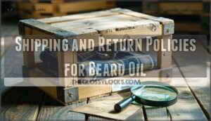 shipping and return policies for beard oil