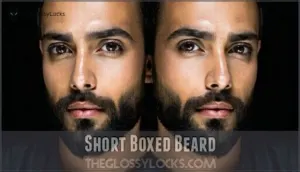 short boxed beard short boxed beard