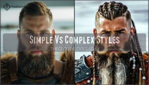 simple vs complex styles