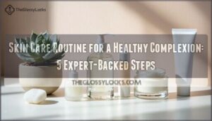 skin care routine for a healthy complexion