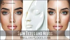 skin types and needs skin types and needs