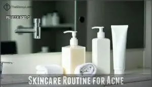 skincare routine for acne
