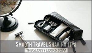 smooth travel shaving tips