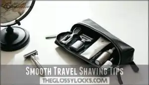 smooth travel shaving tips