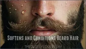 softens and conditions beard hair softens and conditions beard hair