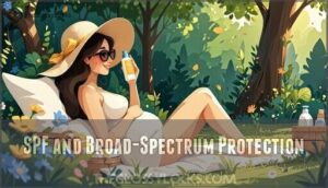 spf and broad-spectrum protection