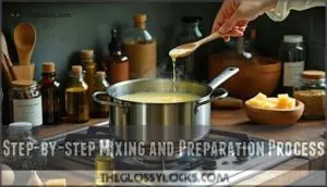 step-by-step mixing and preparation process step-by-step mixing and preparation process