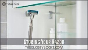storing your razor